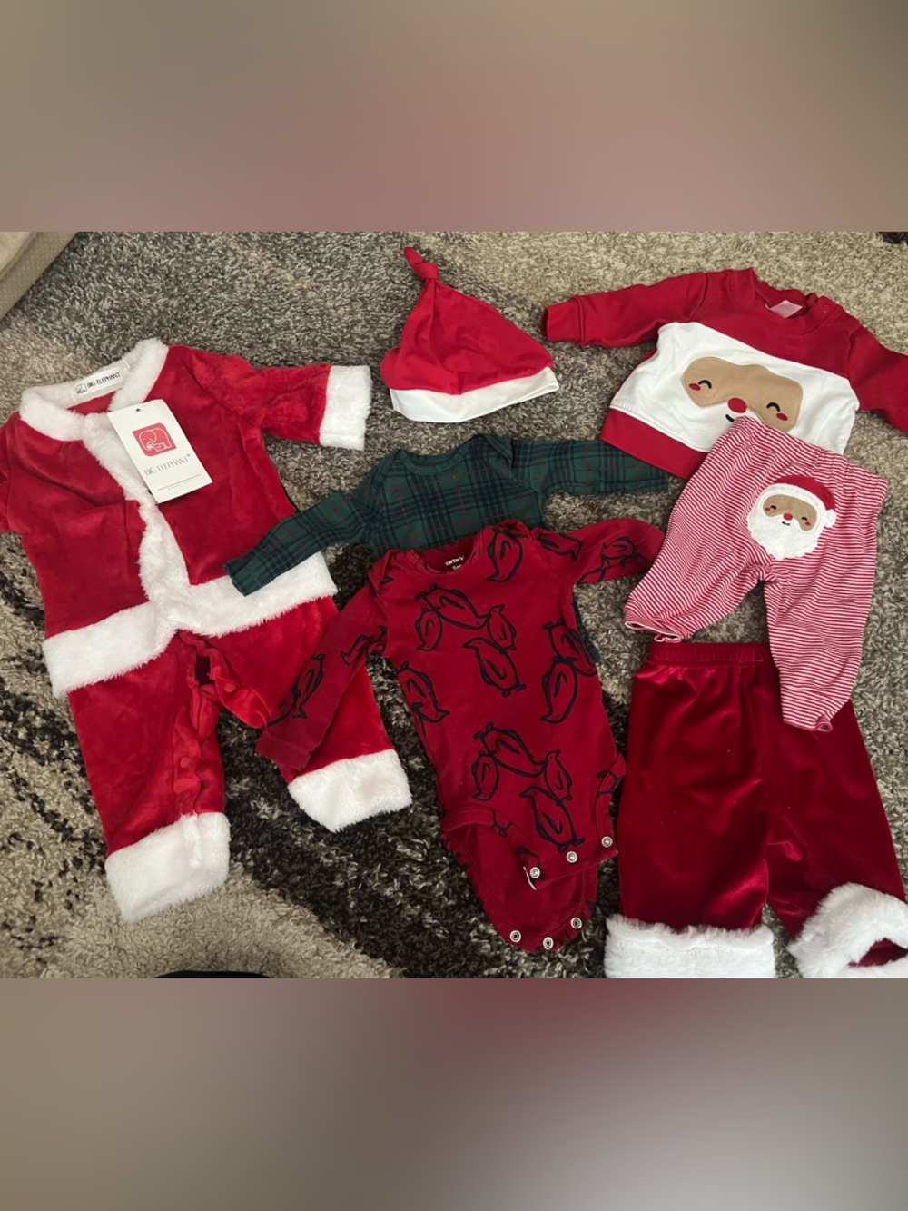 Christmas Baby Outfit Set - 3 month